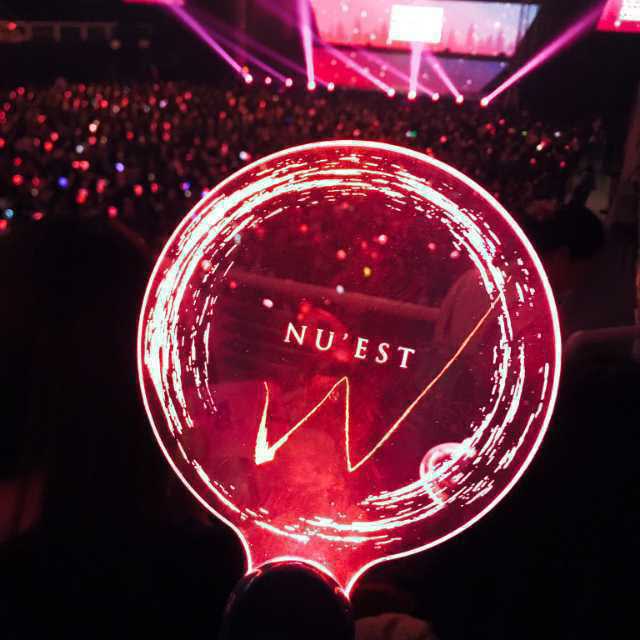 So Nu'est W unveiled their official lightstick.. | allkpop Forums