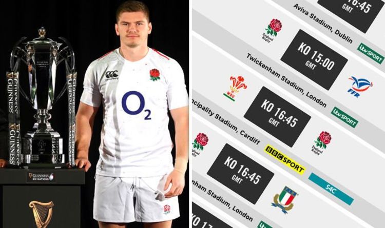 what time do england play rugby today