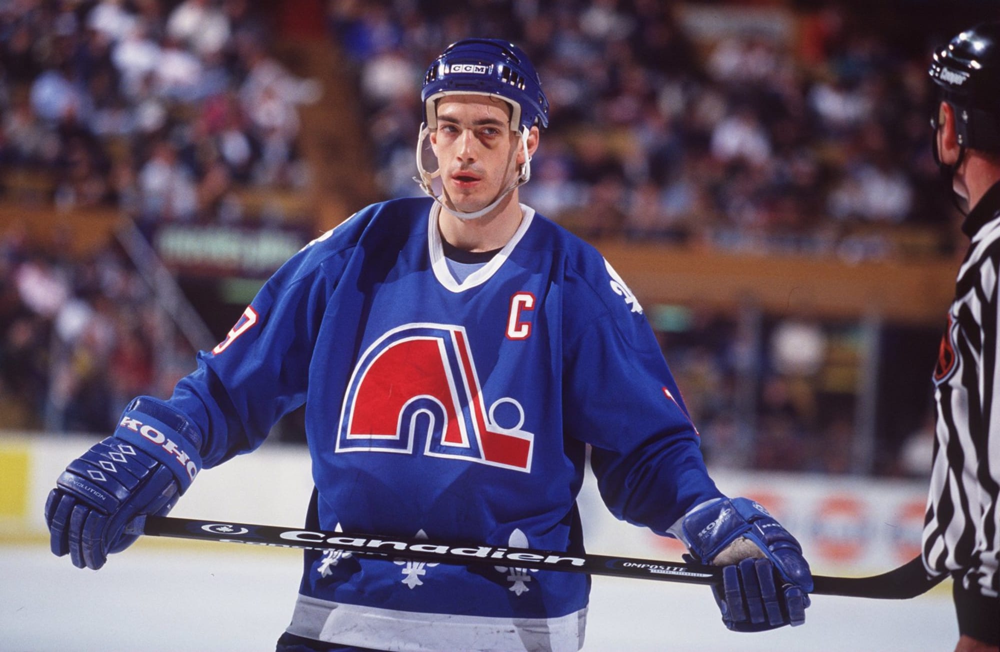 The Colorado Avalanche Nordiques Style Throwback Jersey