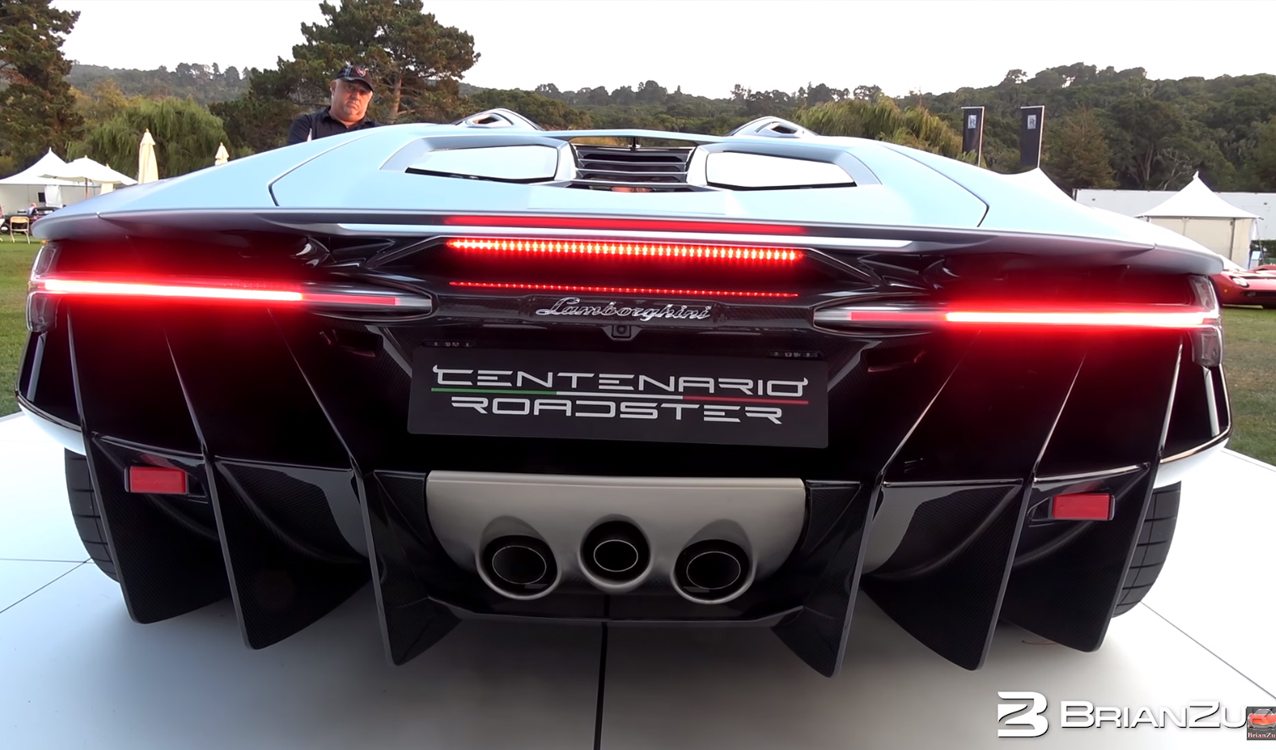 Lamborghini Centenario Roadster Sounds Like A Monster