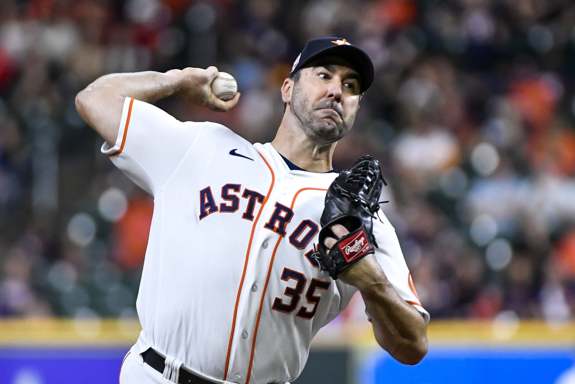 Justin Verlander returns to Astros with World Series in mind, 300 wins