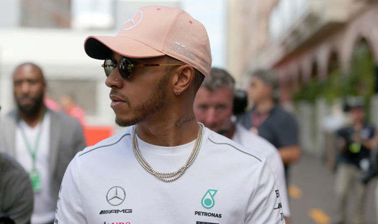 lewis hamilton pink hat