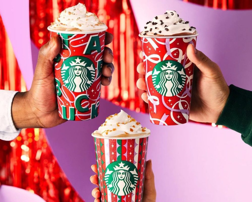 Starbucks Is Launching Their Holiday Menu Tomorrow But Eggnog And Gingerbread Drinks Won T Be On It