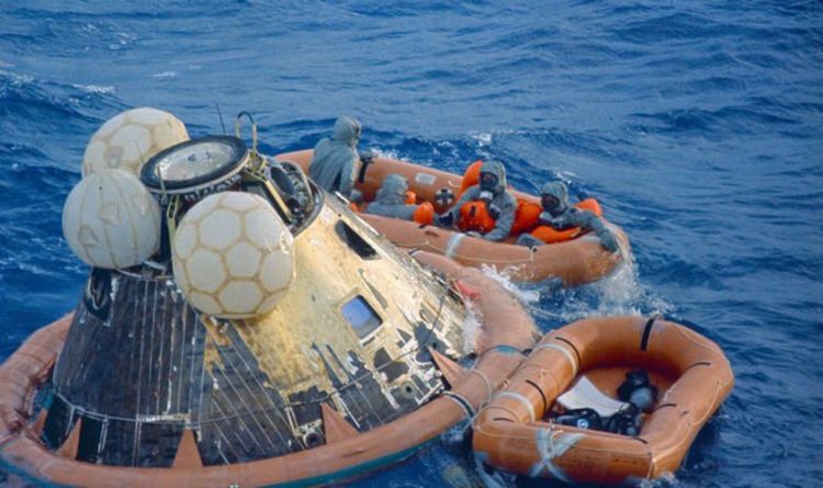 Moon landing shock: NASA's Apollo 11 was almost stranded in the Pacific |  Science | News | Express.co.uk