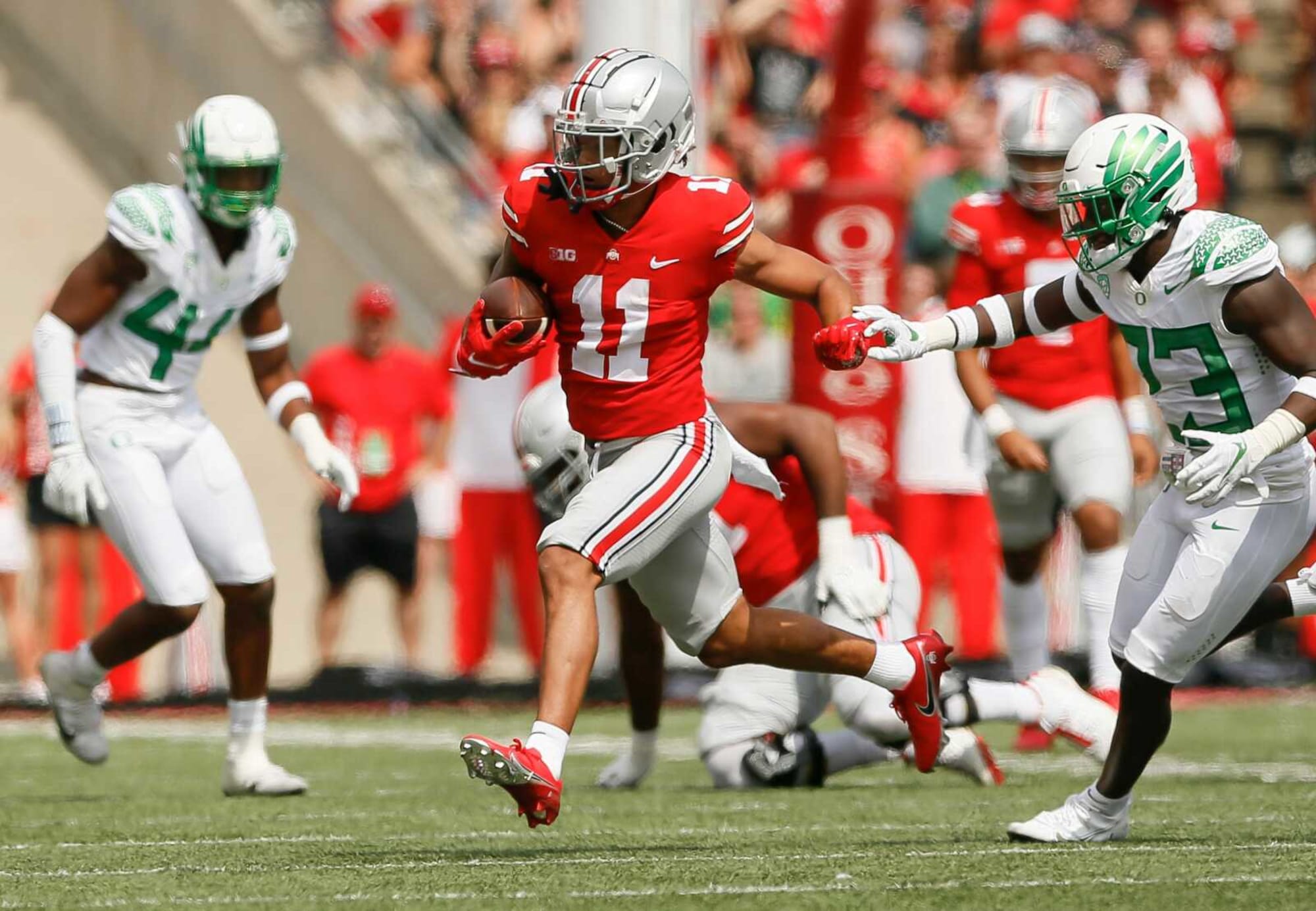 ohio state football game saturday ohio state vs tulsa odds and prediction for week 3