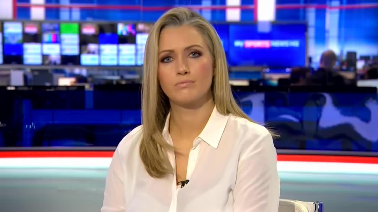 Sky Sports Presenter Suffers Unfortunate Wardrobe Malfunction 