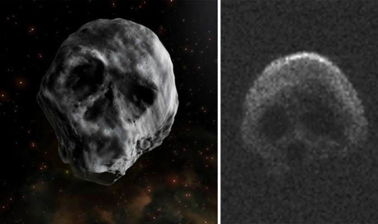 halloween asteroid returning in 2020 Asteroid Tb145 Warning When Will Skull Face Asteroid Skim Past The Earth Science News Express Co Uk halloween asteroid returning in 2020