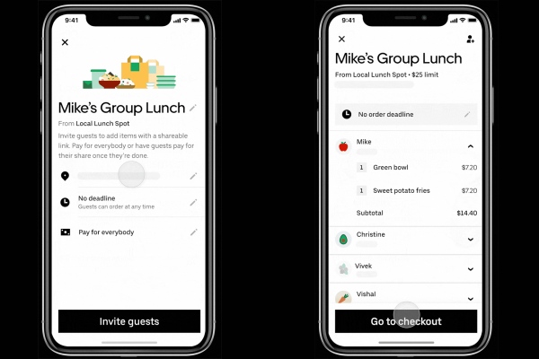 Uber Eats now lets you split the bill | TechCrunch