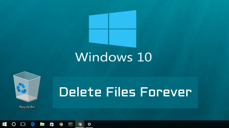 erase files windows 10