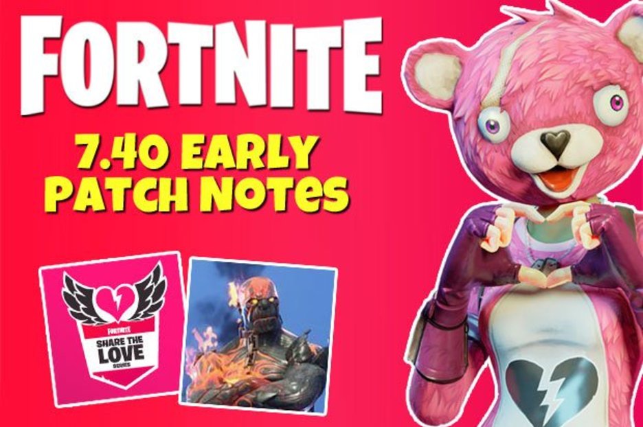 Fortnite Update 7 40 Early Patch Notes News Overtime Challenges - fortnite update 7 40 early patch notes news overtime challenges infantry rifle prisoner