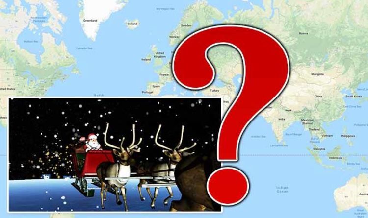 where is santa claus today