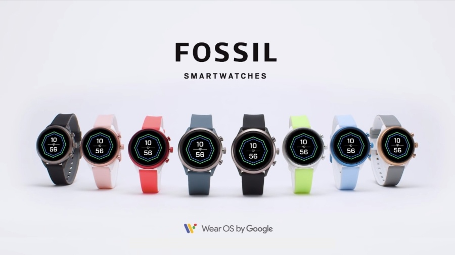 fossil and google
