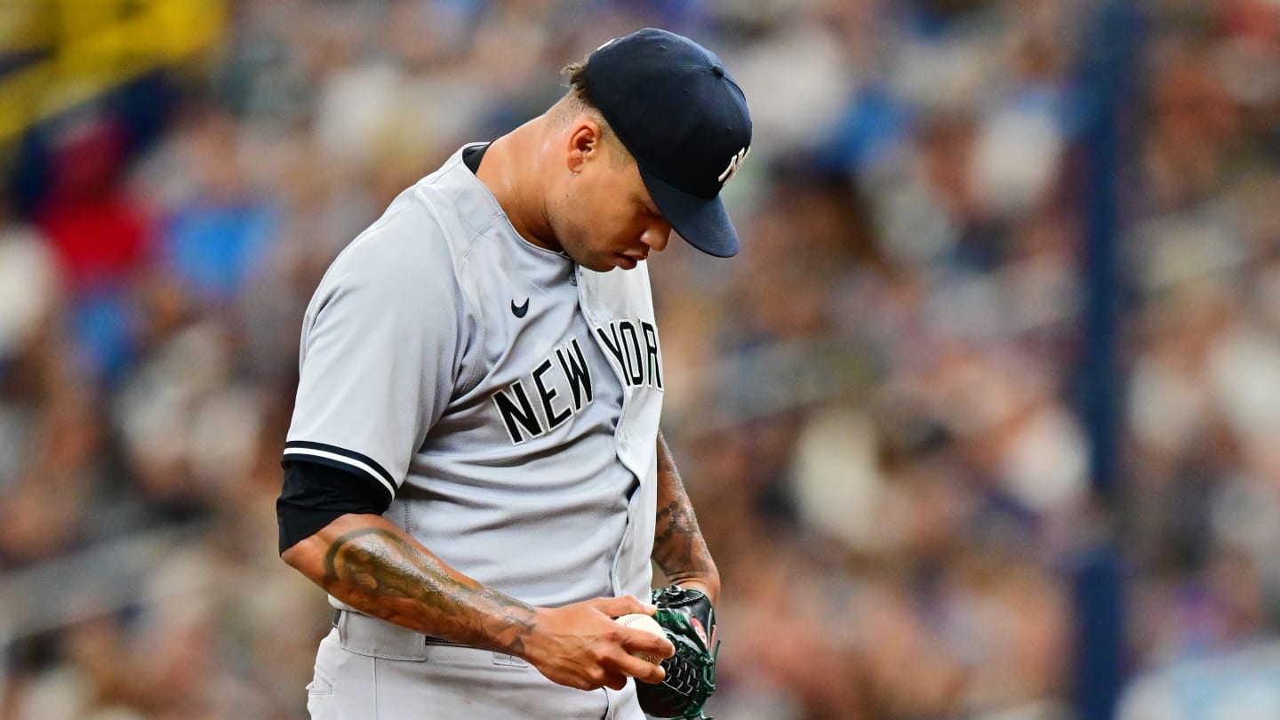 Yankees pitcher Frankie Montas admits to pre-existing injury