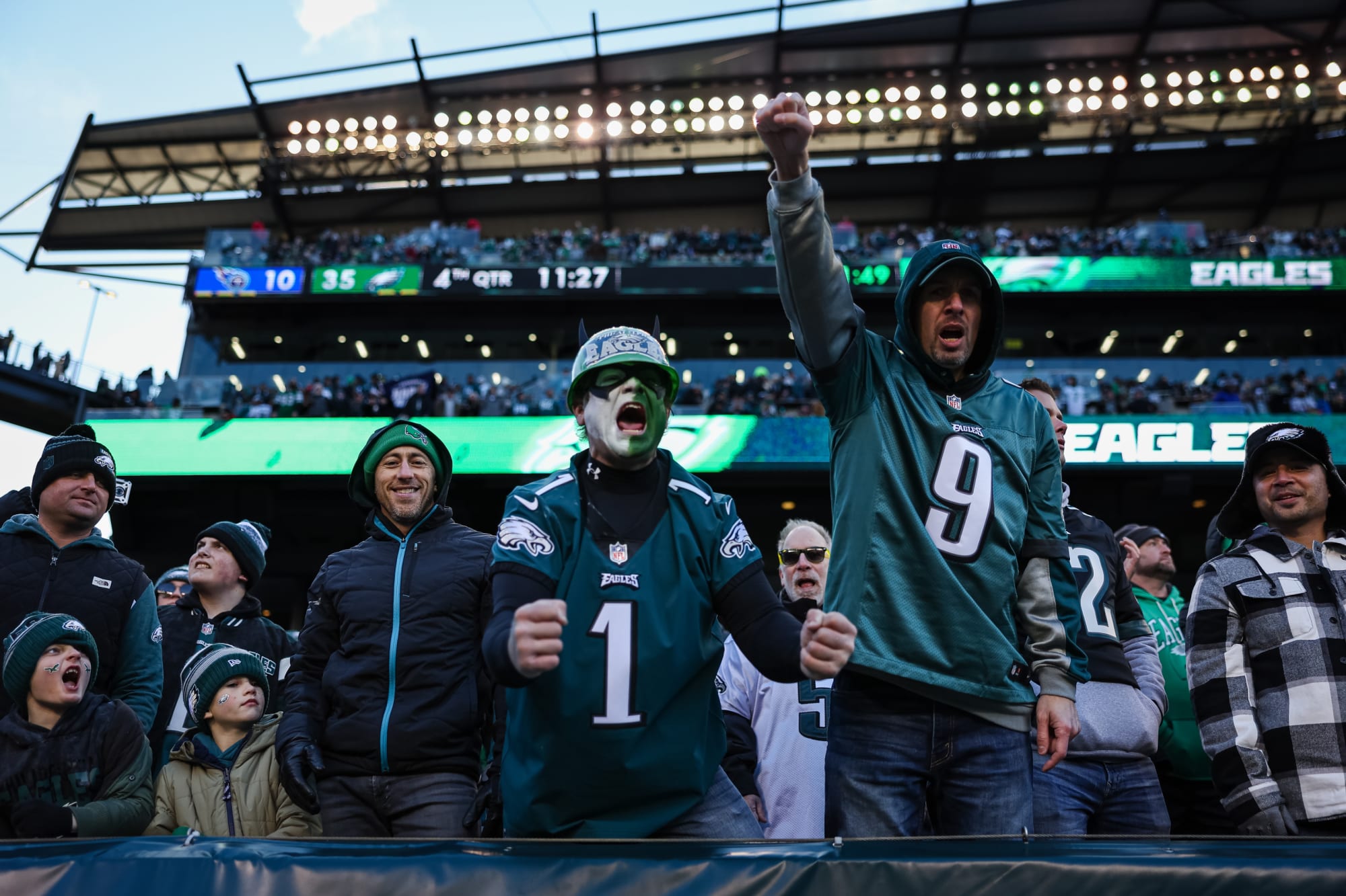 Giants-Eagles welcome 400 from Newtown