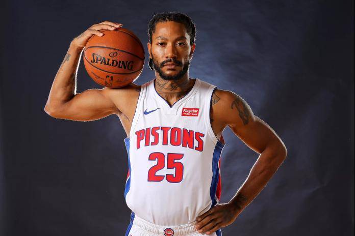 detroit pistons derrick rose