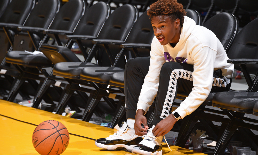 mikey williams and bronny james