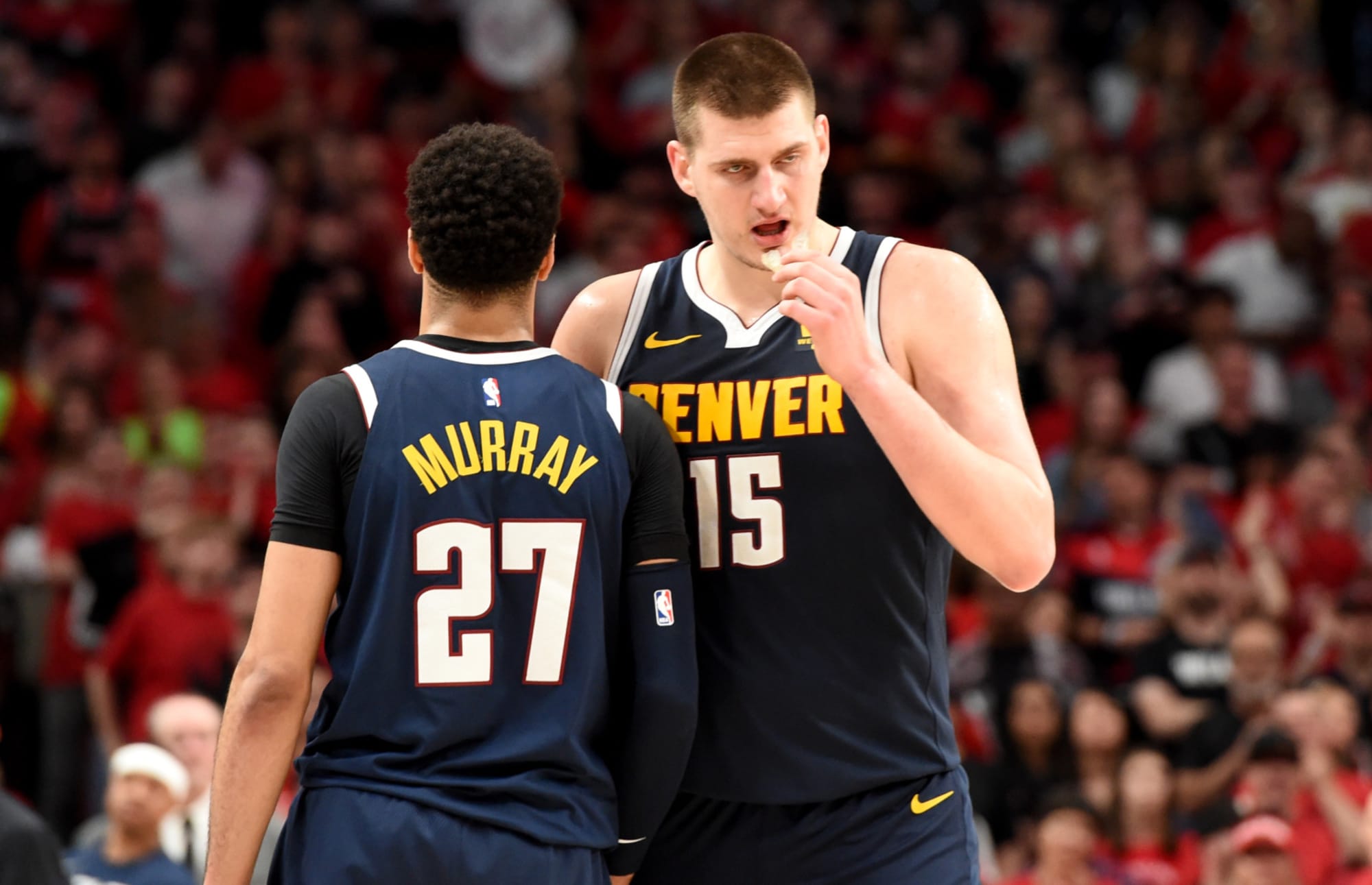 2023 Denver Nuggets NBA Finals Champions With Best Team Ever Porter JR  Jokic Murray White Baseball Jersey - Growkoc