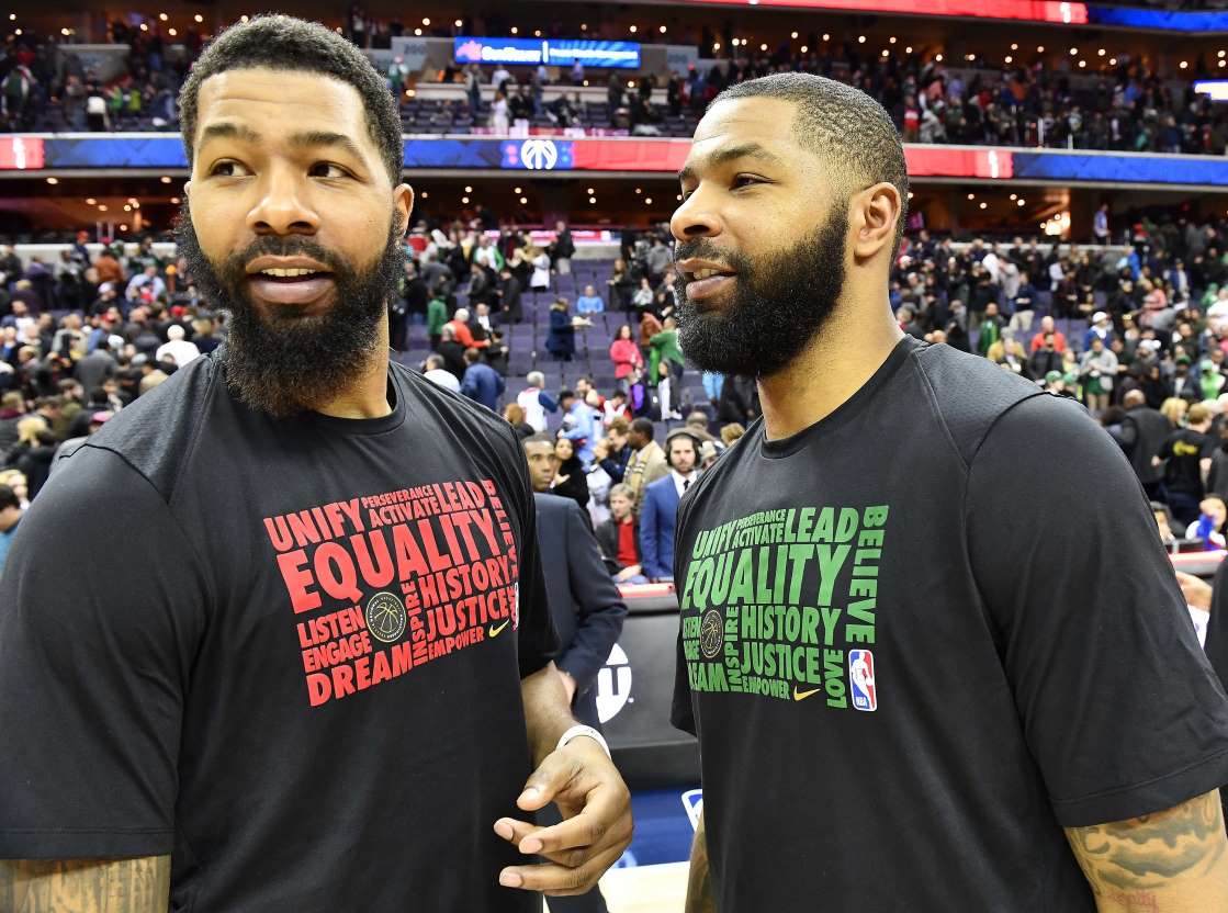 Marcus And Markieff Morris Arrived To Staples Center Together For The Clippers Lakers Game Talkbasket Net