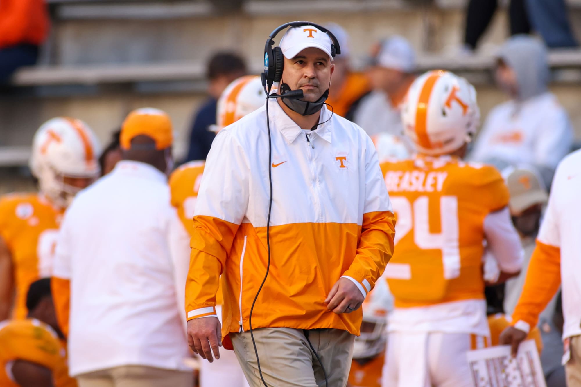 Tennessee Football Postgame Vols Wr Opts Out Jeremy Pruitt Scornful