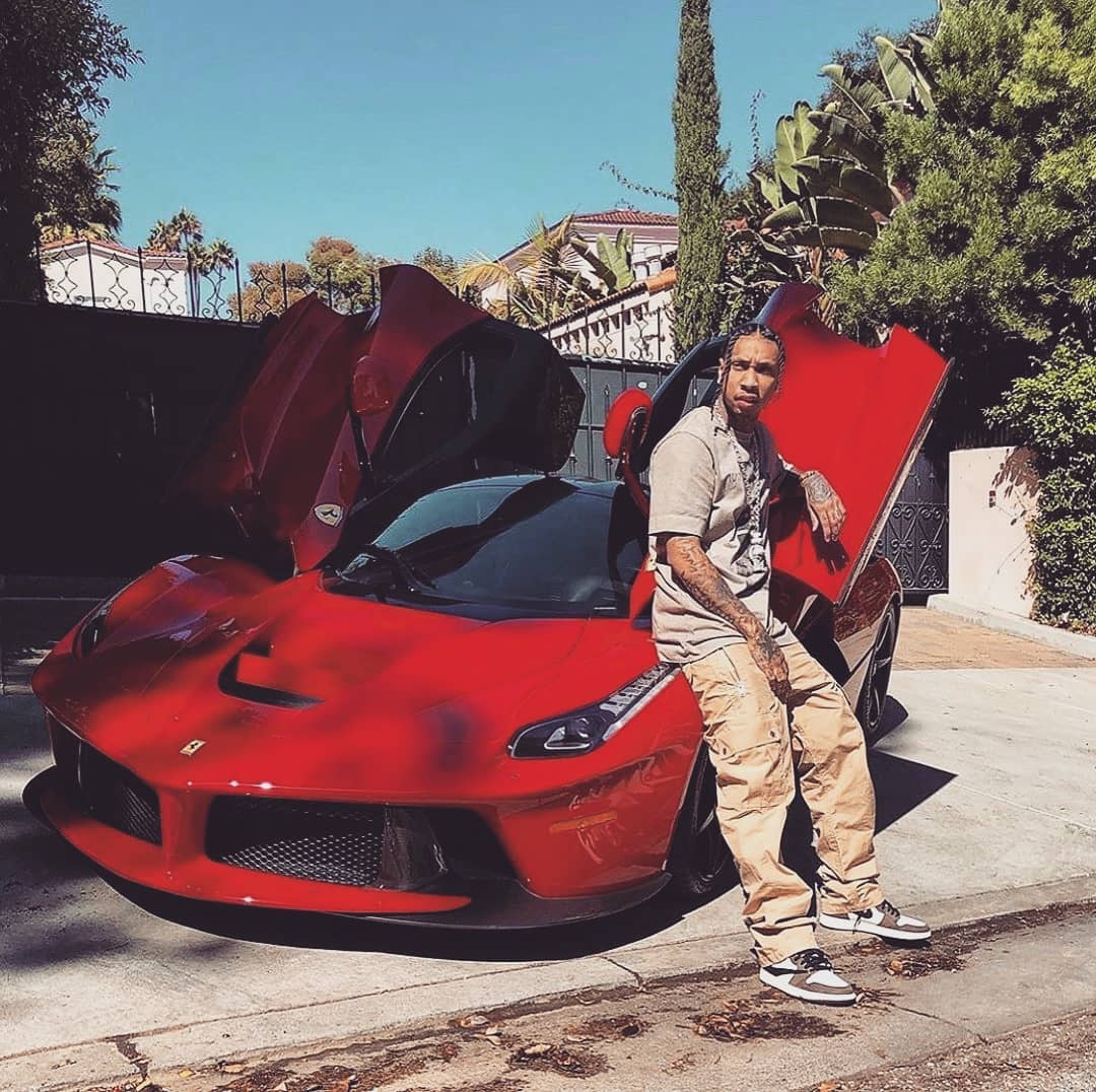 Tyga Just Bought A Ferrari Laferrari