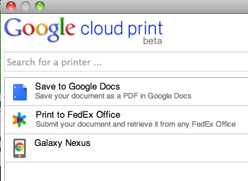 fedex cloud print