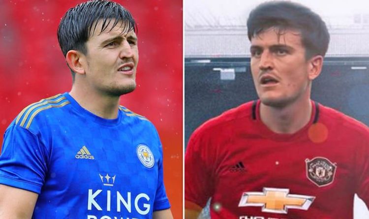 Pics of Harry Maguire mocked up wearing 