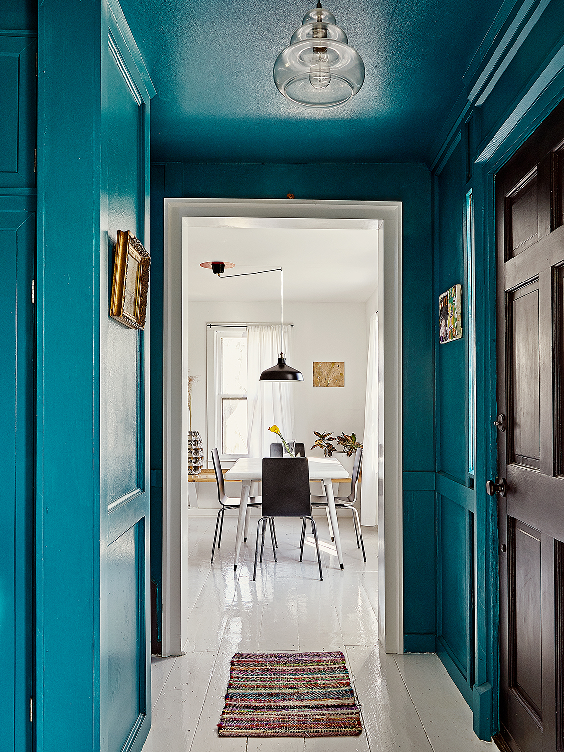 Paint Colors For Long Narrow Hallway Hallway Inspiration | Farrow