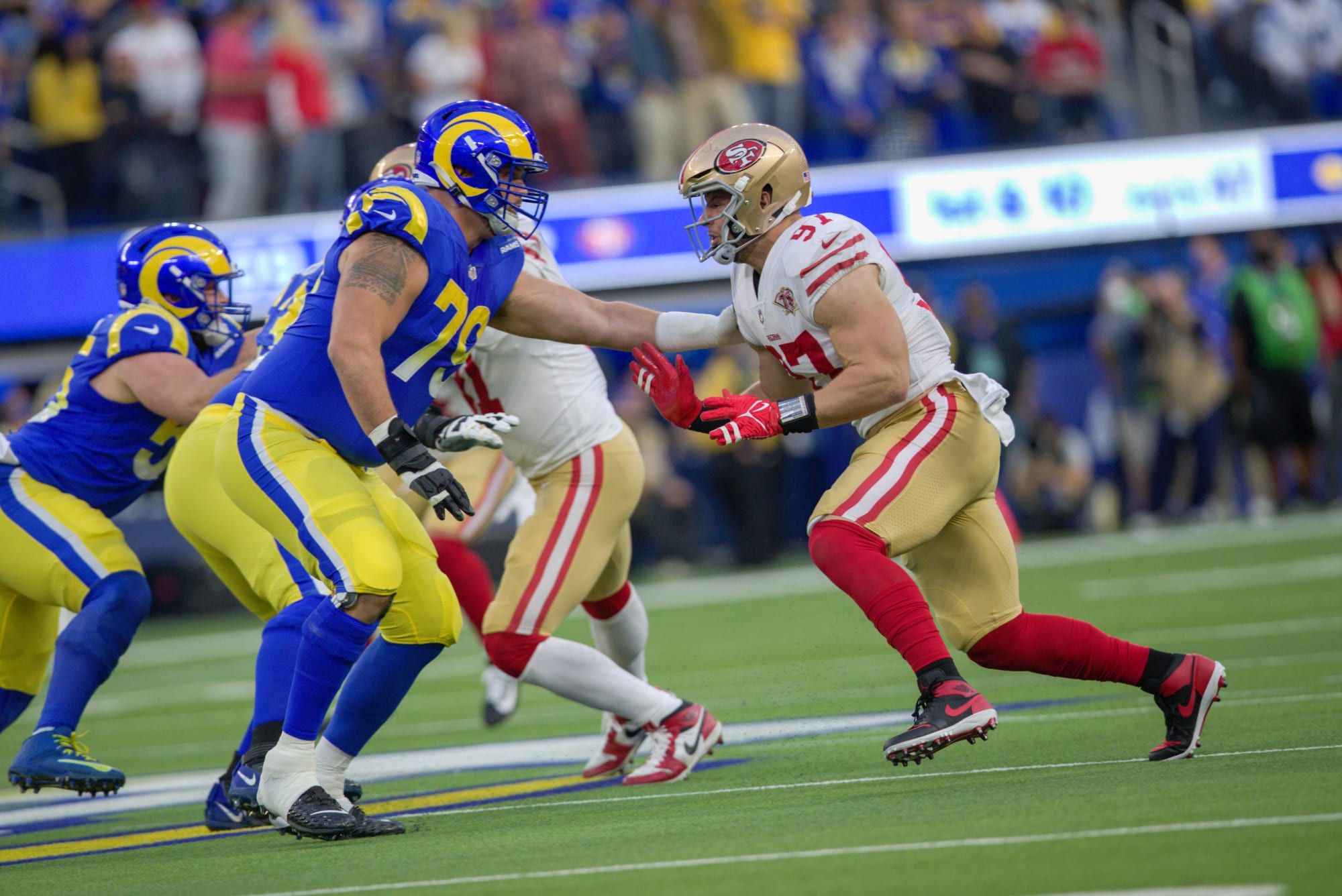 Good news for hobbling 49ers: Rams also banged up