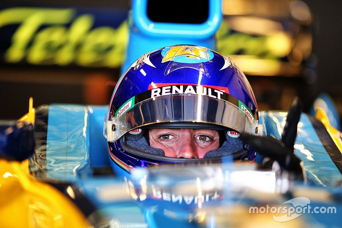 alonso renault test