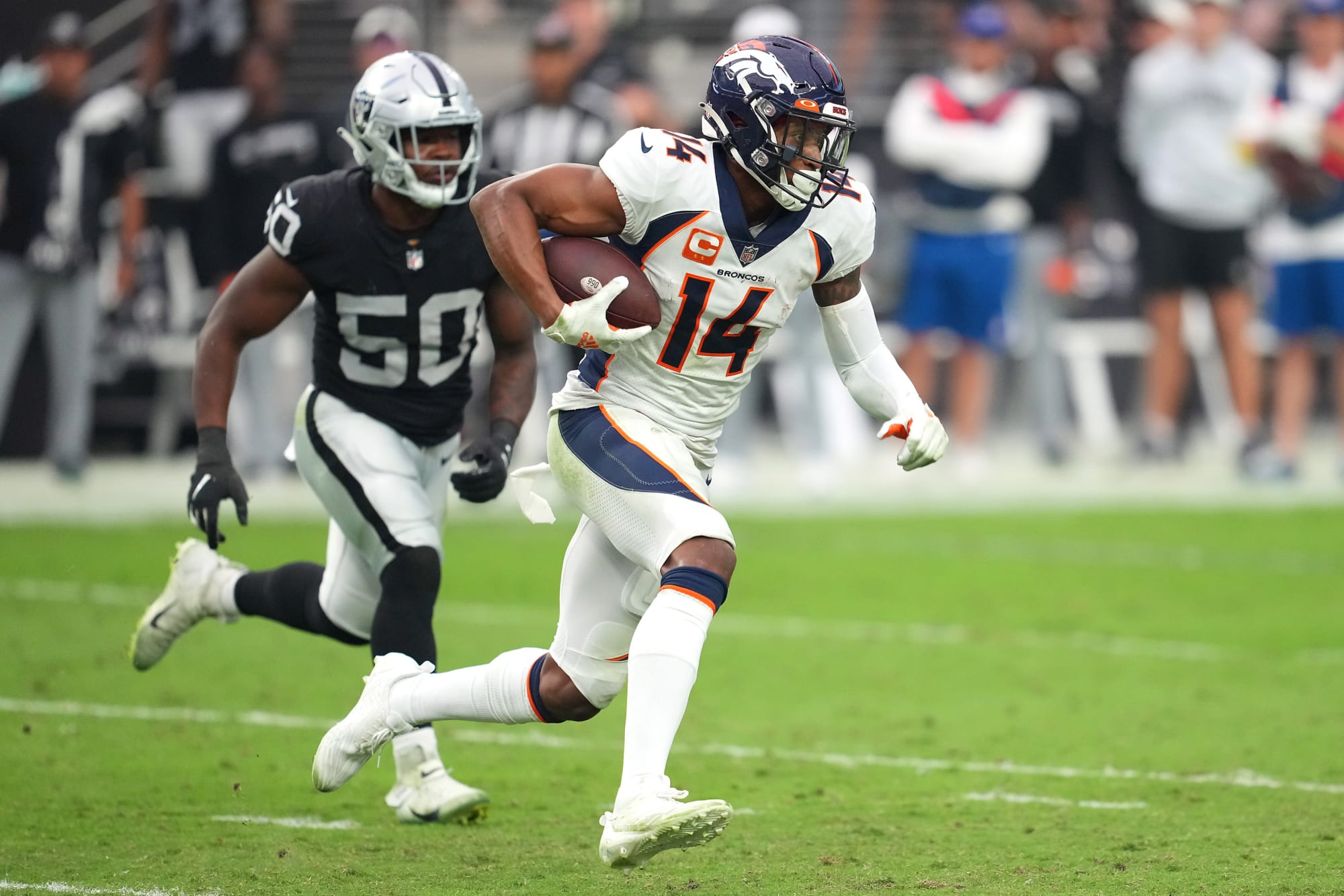 Courtland Sutton responds to an offseason of trade rumors in a