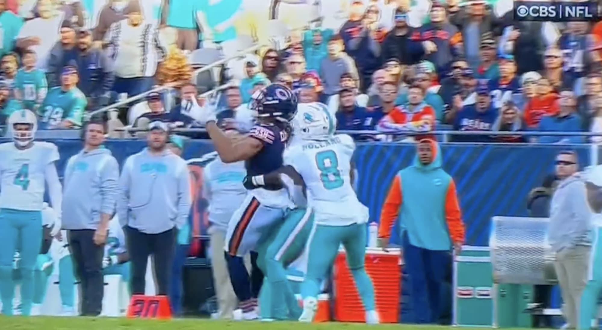 Bears Fans Are Furious With Refs For Missed Pass Interference Call 