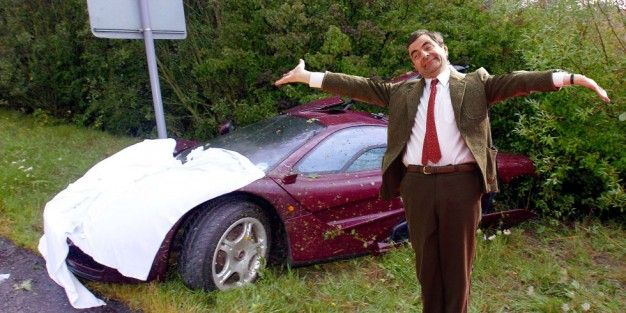 Mr. Bean s Twice Wrecked McLaren F1 Is for Sale for 12 Million