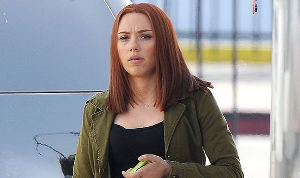 Scarlett Johansson Red Hair