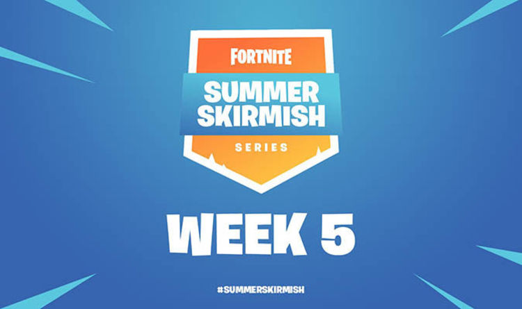 fortnite summer skirmish week 5 results standings twitch live stream start time rules - standings fortnite