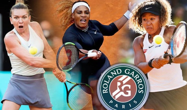 French Open women's singles RESULTS 