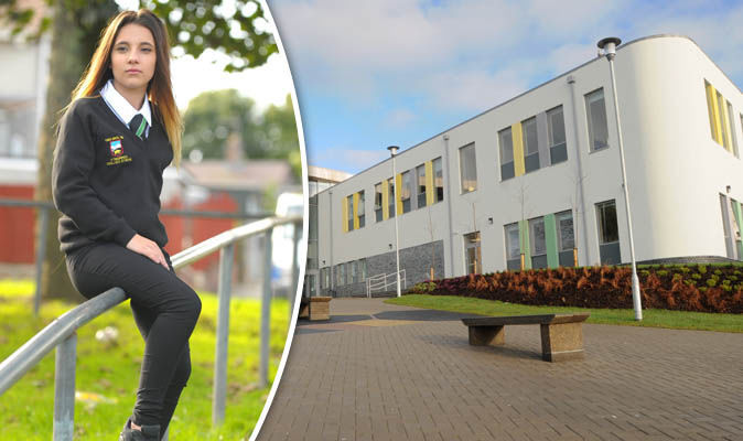tight trousers for school