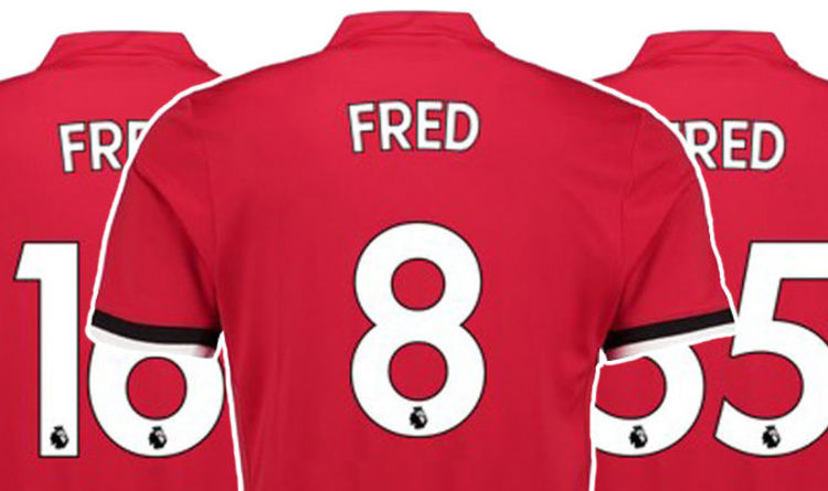 Fred squad number: Which Man Utd shirt 