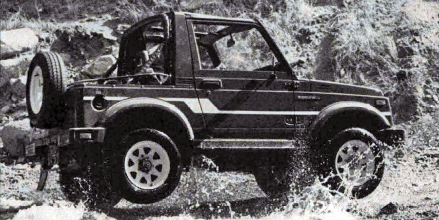 From the Archive: 1986 Suzuki Samurai JX Tested