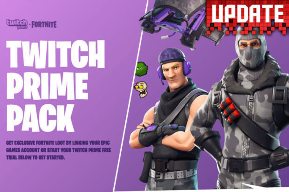 Skin Da Twitch Prime Fortnite Pack 3 Fortnite Season 9 Trailer Real