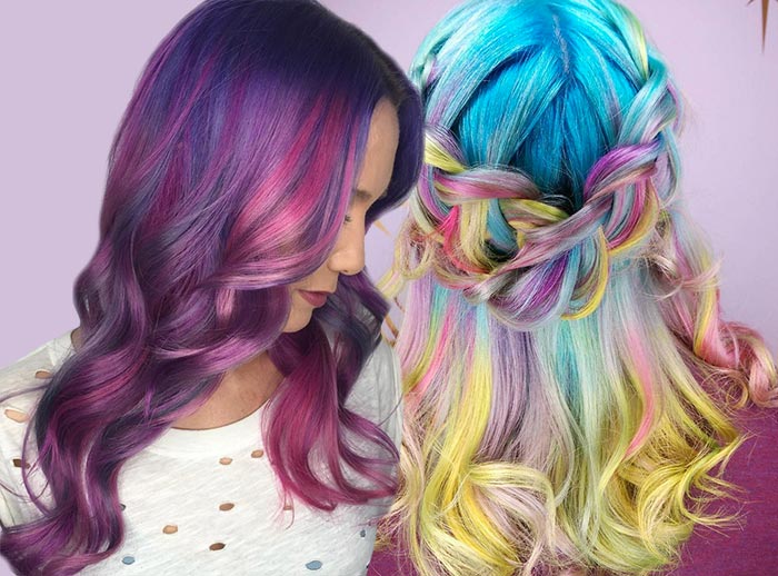 50 Bold Pastel And Neon Hair Colors In Balayage And Ombre