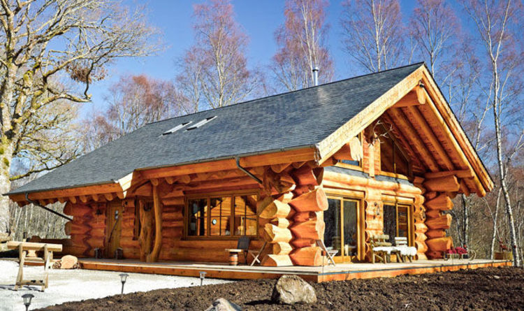 Luxurious Log Cabin Escape Reality In The Scottish Highlands