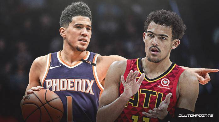 「Trae Young Devin Booker」的圖片搜尋結果