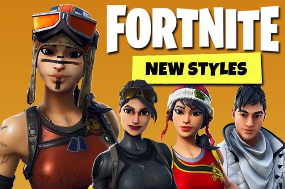 fortnite leaked skin styles renegade raider elite agent street racer and more - white racer skin fortnite