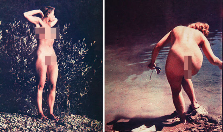 Accident Beach Nude - Adolf Hitler's mistress Eva Braun's NAKED photographs ...