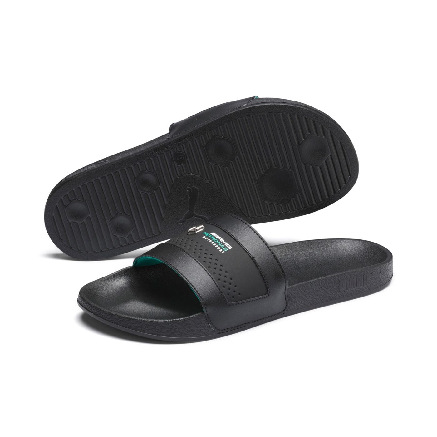 puma amg petronas flip flops