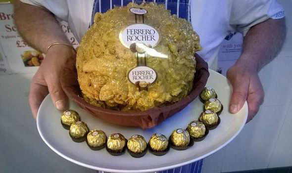 massive ferrero rocher