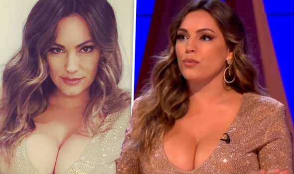 Kelly Brook causes chaos online in dazzling busty dress | TV & Radio |  Showbiz & TV | Express.co.uk