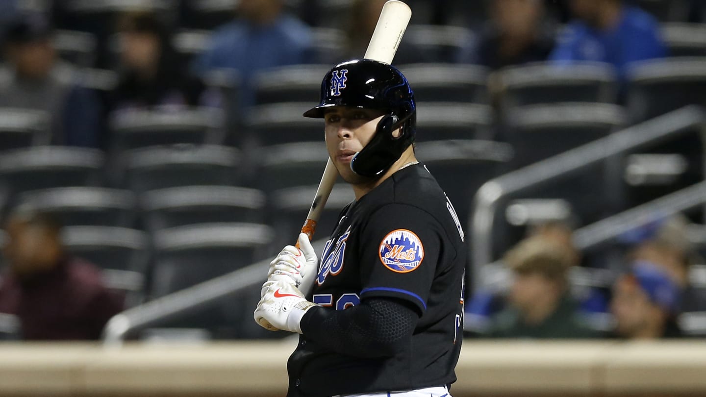 Logos And Uniforms Of The New York Mets Yankee Stadium New York