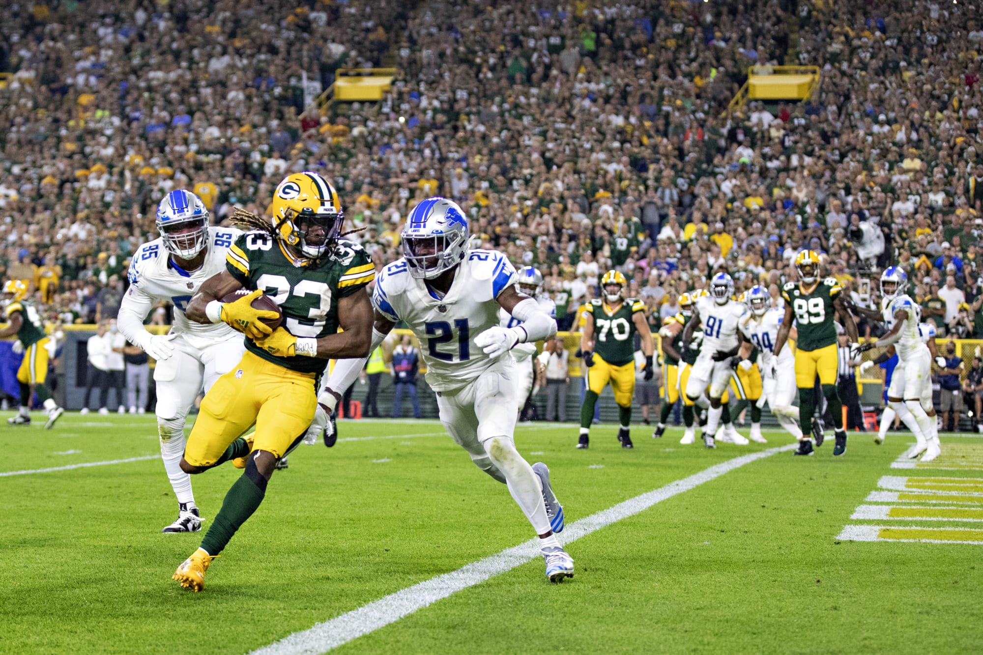 Lions at Packers Week 18 photos