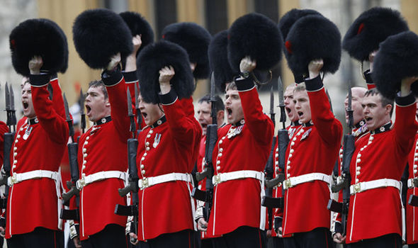 bearskin hat guards